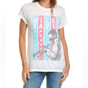 Recycled Karma‎ Miles Davis Stars Tee - Size S - NWOT